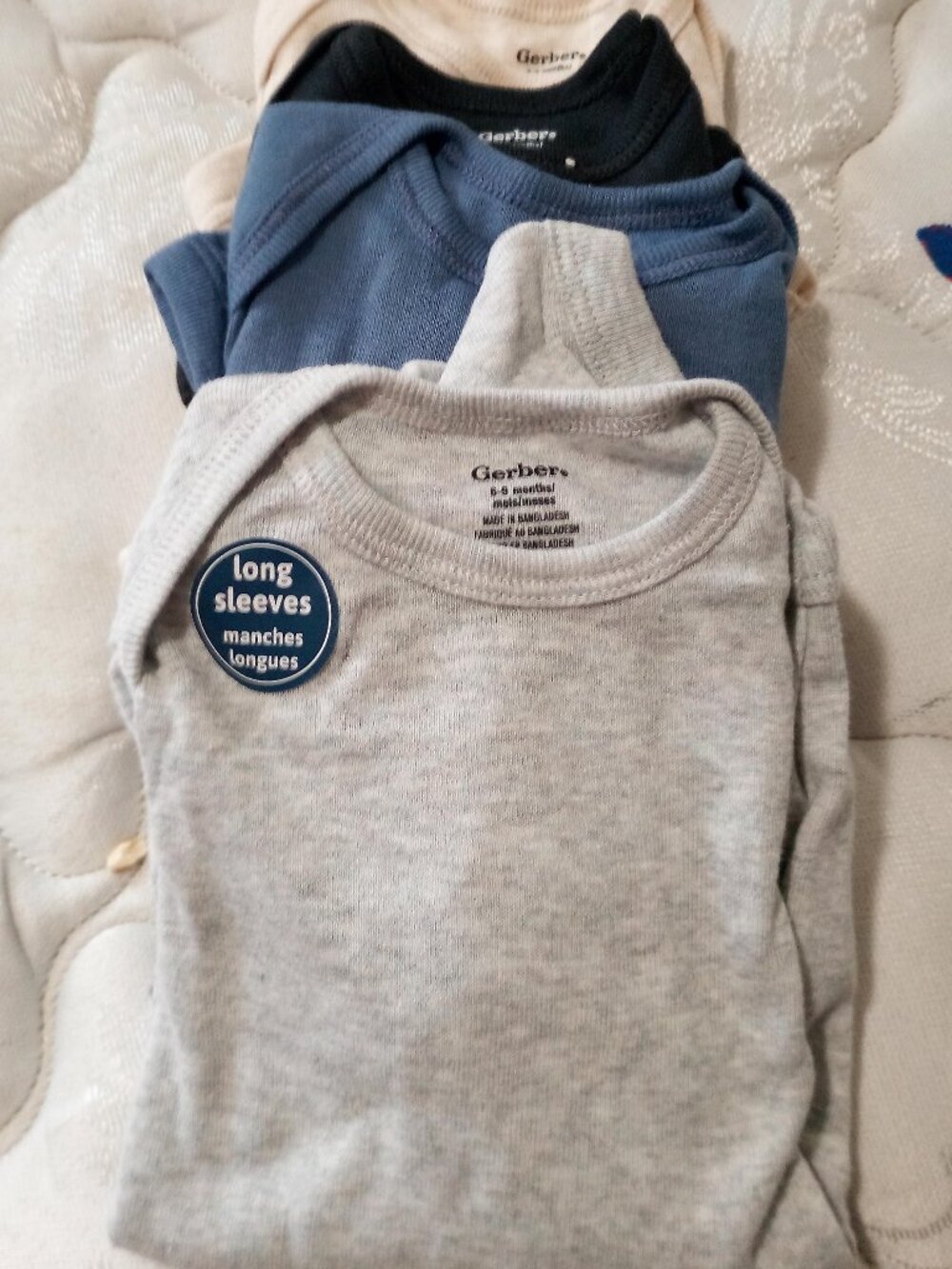 NWOT Gerbers Onesies- Long Sleeves